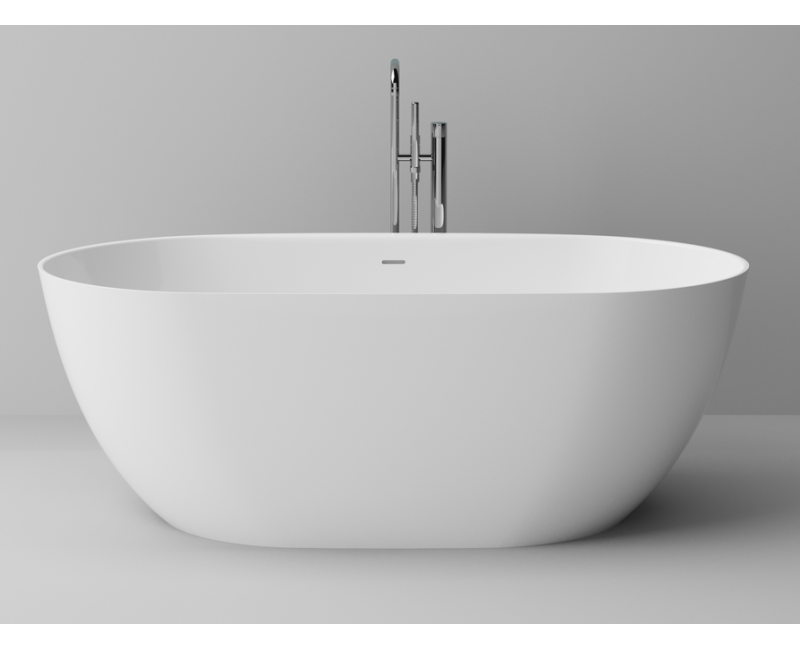 Ванна из каменной массы BLU Blu Ara (с переливом) 150x73см