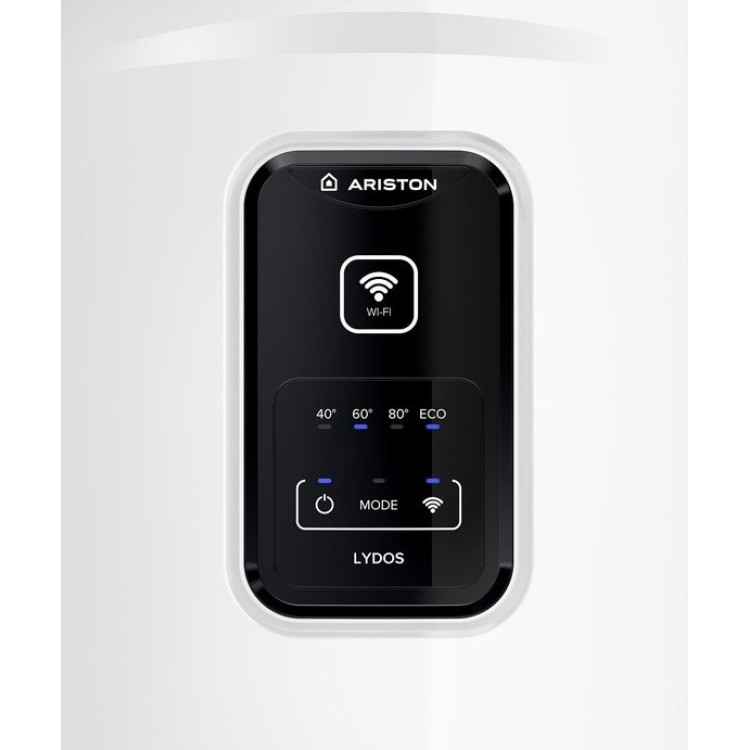 Elektriskais Ūdens Sildītājs (Boilers) Ariston Lydos WIFI 80, Vertikāls, 80l, 1,8kW (3201987) 110410 Elektriskais Ūdens Sildītājs (Boilers) Ariston Lydos WIFI 80, Vertikāls, 80l, 1,8kW (3201987) 110410