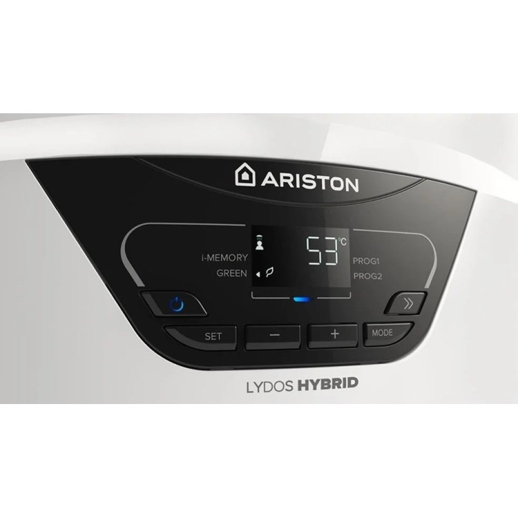 Elektriskais Ūdens Sildītājs (Boilers) Ariston Lydos Hybrid 80l, Vertikāls, 80l, 1.2kW 3629052 Elektriskais Ūdens Sildītājs (Boilers) Ariston Lydos Hybrid 80l, Vertikāls, 80l, 1.2kW 3629052
