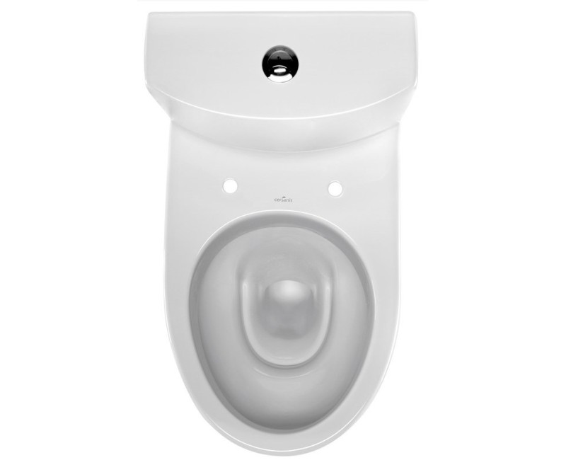 Унитаз Cersanit Parva 001 K27-027 без оправы с горизонтальным выпуском (90°), крышкой (мягкое закрытие), белый (K27-027)
