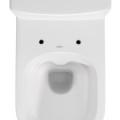 Tualetes Pods Cersanit City 604 New CleanOn 001 Rimless Ar Horizontālo (90°) Izvadi, Soft Close (QR) Vāks, Balts K35-038