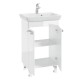 Шкаф для ванной CAPRI Deftrans с раковиной Porto 55см белый 001-Z-05508+3031 Шкаф для ванной CAPRI Deftrans с раковиной Porto 55см белый 001-Z-05508+3031