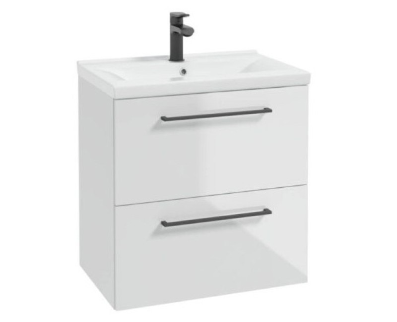 Шкаф для ванной Deftrans METRO Deftrans с раковиной 60см 190-Z-06015+1722