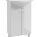 Vannas istabas skapītis Deftrans Luka ar izlietni Torrent 50 balts 282-D-05020+1120