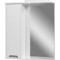 Spoguļskapītis Deftrans Valencia 60 balts/pelēks