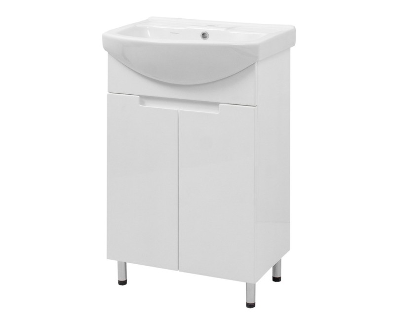 Шкаф для ванной комнаты Vento Quattro с раковиной 60