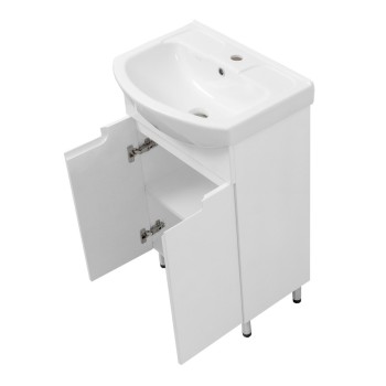 Шкаф для ванной комнаты Vento Quattro с раковиной 60