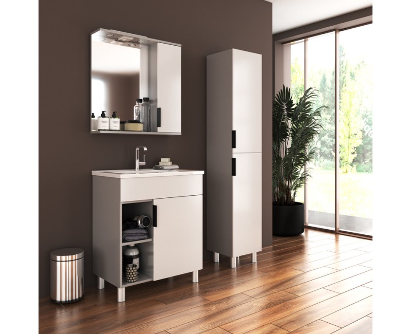 Высокий шкаф (Пеналь) Венто Манхэттен 35