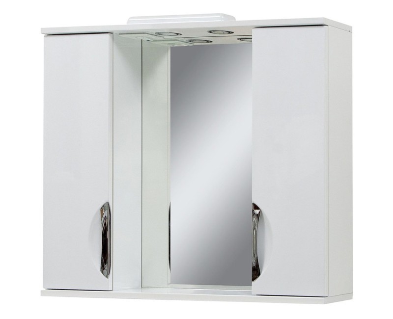 Зеркальный шкаф Sanserviss Лаура-85