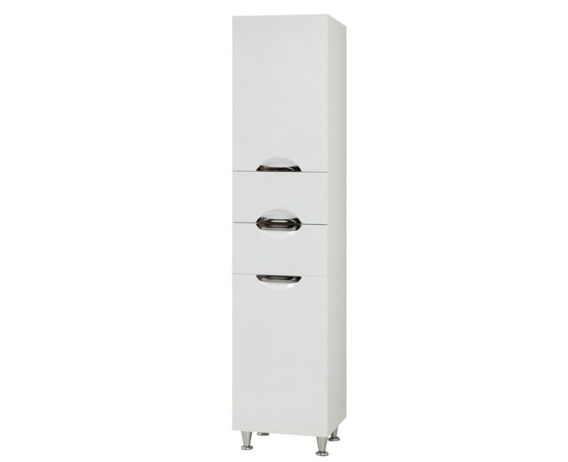 Augstais skapis (Penālis) Sanservis Laura-40-K ar veļas kasti