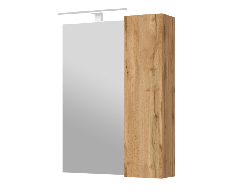 Зеркальный шкаф Vento Bronx 65 дуб