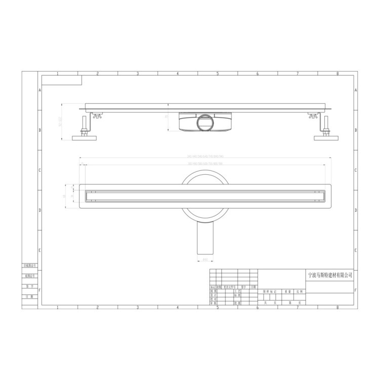 Душевой трап (Канал) Vento MSTFSP(N) 60 360° Slim 600x30x70 Душевой трап (Канал) Vento MSTFSP(N) 60 360° Slim 600x30x70