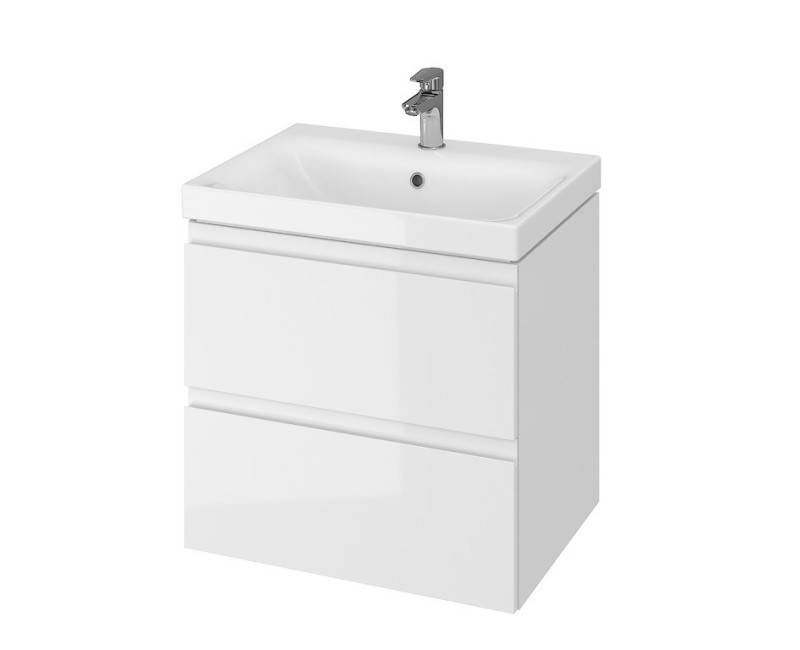 Шкаф для ванной комнаты Cersanit MODUO с раковиной 60см S801-223-DSM