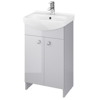 Шкаф для ванной Cersanit RUBID с раковиной Cersania 50 серый S801-260-DSM