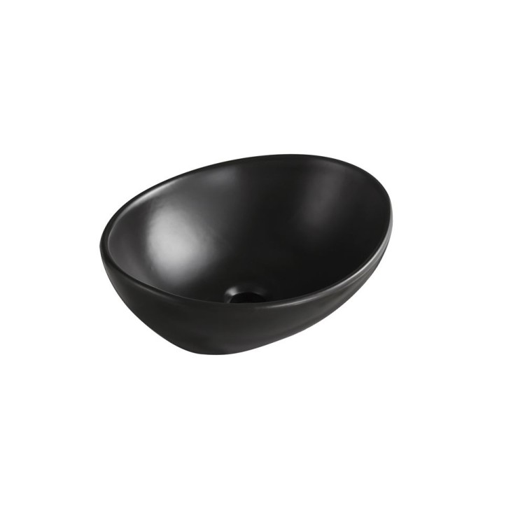 Vannas Istabas Izlietne Vento ALMA Black TR4047-U18 390x325x140 Vannas Istabas Izlietne Vento ALMA Black TR4047-U18 390x325x140