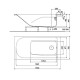 Ванна с ручками KOLO COMFORT PLUS 1700х750 с ножками, XWP1471000 Ванна с ручками KOLO COMFORT PLUS 1700х750 с ножками, XWP1471000