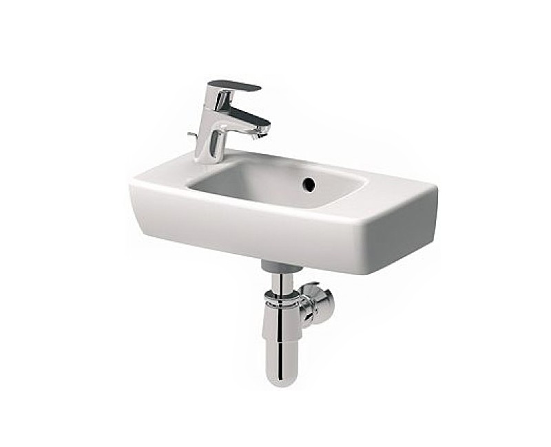 Vannas Istabas Izlietne GEBERIT SELNOVA Square 45X25cm kreisā, 500.319.01.1