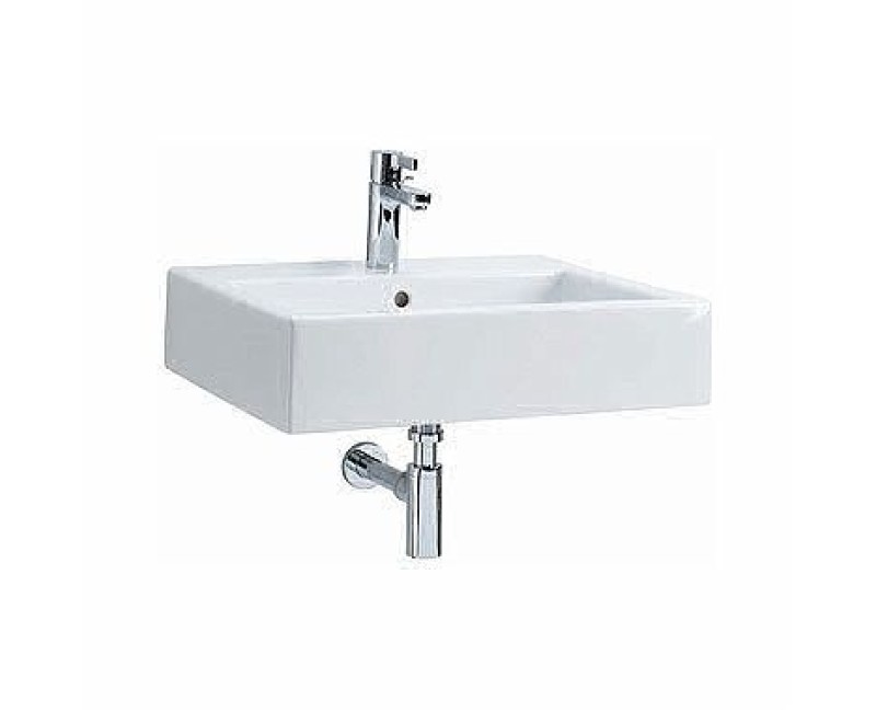 Мойка Twins прямоугольная 60х46см с отверстием под смеситель, с переливом