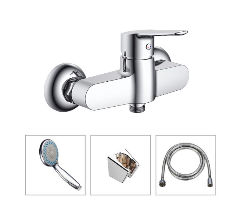 Ūdens Maisītājs dušai ar aksesuāriem BORA Style BOSTY840E