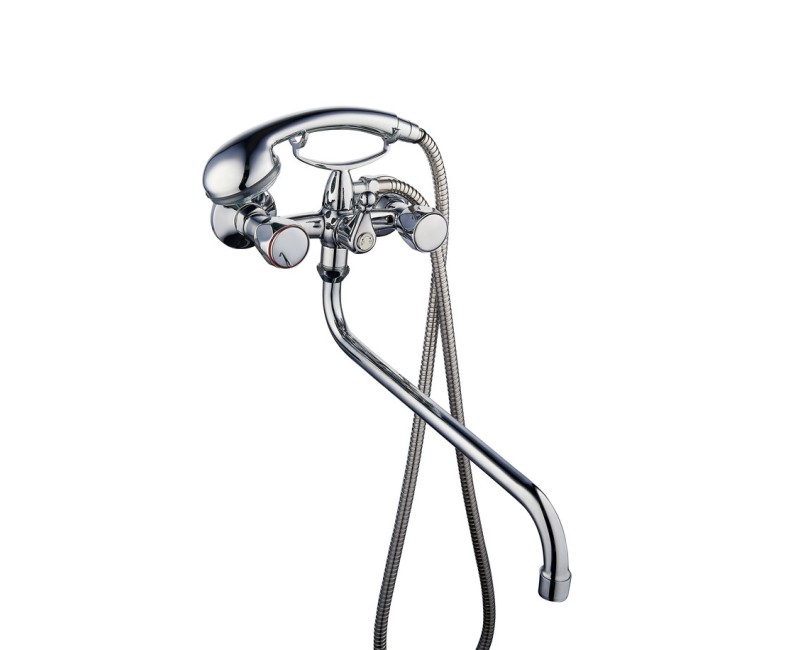 Смеситель для ванны и душа Bora Round с аксессуарами BORD25A