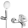 Смеситель для ванны и душа Bora Smart с аксессуарами хром KN4703