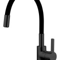 Смеситель для кухонной раковины Vento Cucina Flexy 2 черный KN101BL