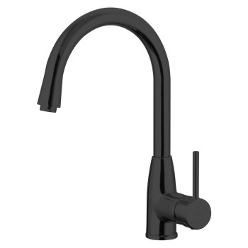 Ūdens Maisītājs virtuves izlietnei Vento Monza KN116  melns