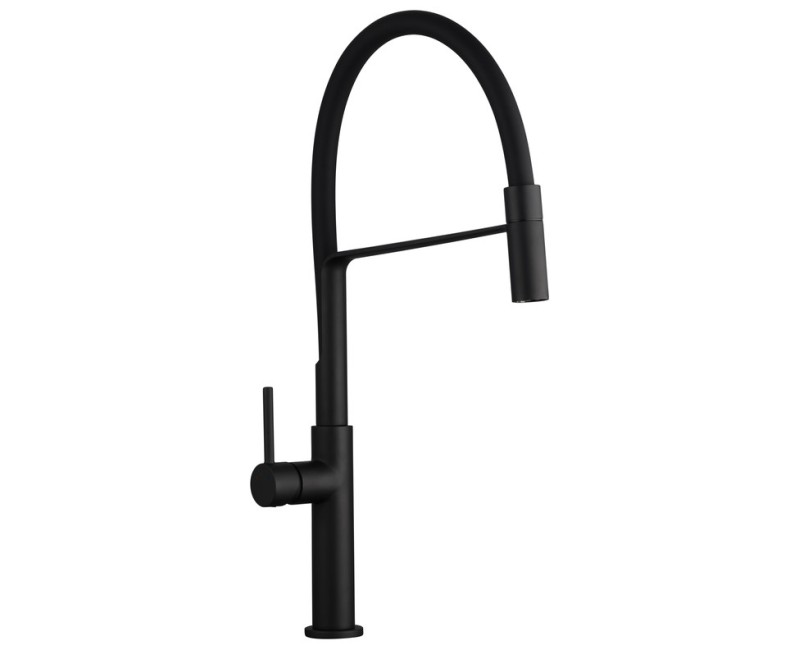 Смеситель для кухни Vento Savona черный KN175