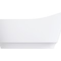 Отдельностоящая ванна OMNIRES NEO M+ с высокой спинкой, 158 x 72 см