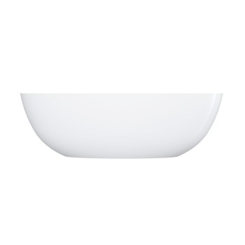 Vanna Omnires SHELL M+ Akmens masa 160 x 75 cm Balta Glancēta