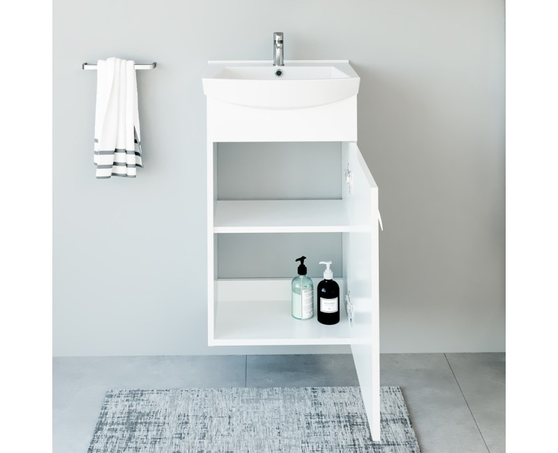 Шкаф под мойку Riva SA 44-11 (Без Раковины) Белый