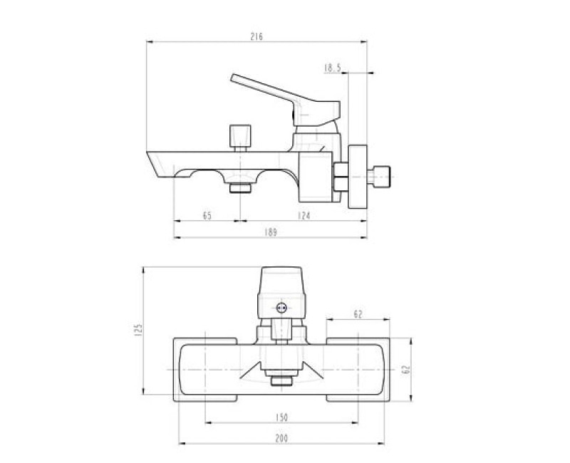 Schütte Stilo vannas dušas maisītājs, hroms