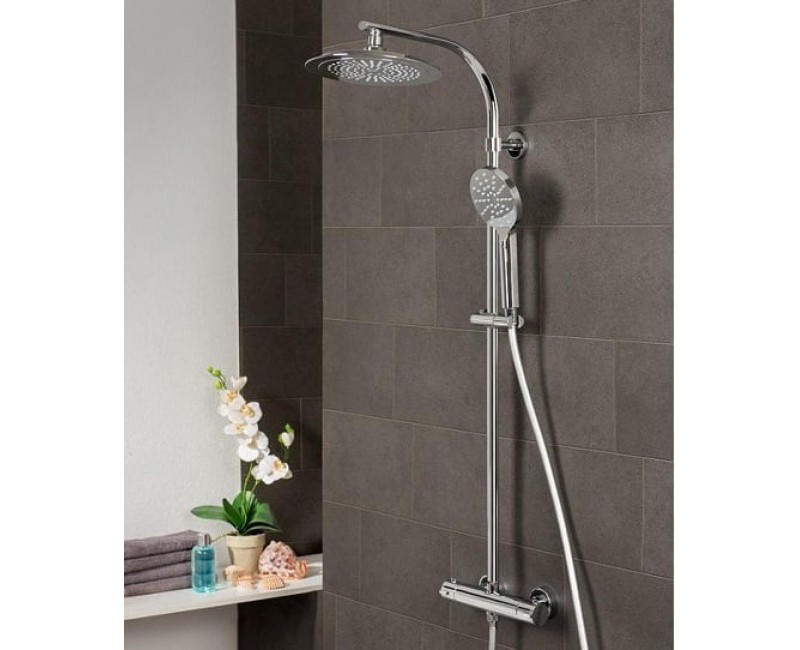 Schütte Madura dušas komplekts ar termomaisītāju (duša d 24)