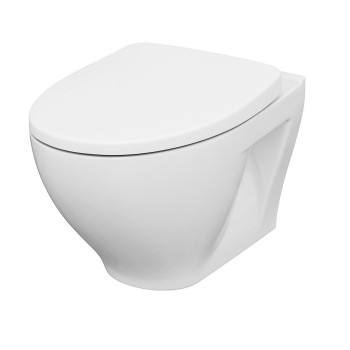 Настенный WC унитаз Cersanit Moduo Clean ON с крышкой duroplast Soft Close, K701-147