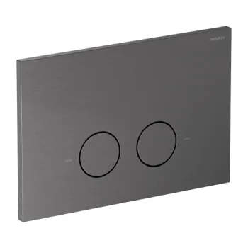 Montāžas rāmis OMNIRES STRONGFRAME ECO FLUSH SET piekaramajam tualetes podam ar ECO skalošanu, ar skalošanas vadības plāksni STEEL-R45, matēta antracīta