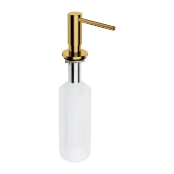 Šķidro ziepju dozators Omnires MODERN PROJECT, iebūvējams virsmā, 500 ml, pulēts zelts MP60723GL