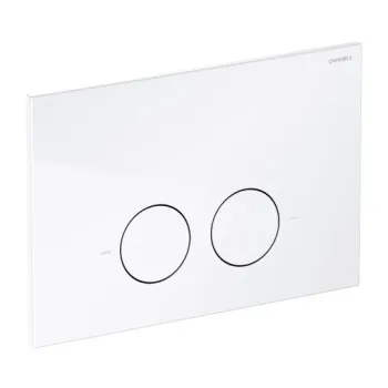 Montāžas rāmis OMNIRES ECO FLUSH SET STRONGFRAME piekaramajam tualetes podam ar ECO skalošanu un MINIMAL skalošanas vadības plāksni, spīdīgi balts