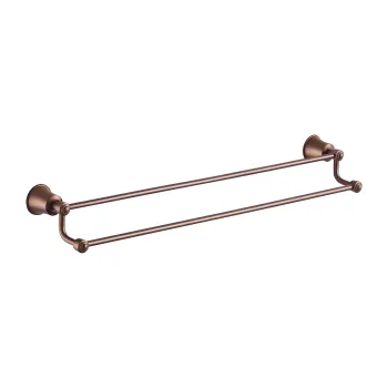 Dvieļu turētājs Omnires ART LINE, dubultais, 65 cm, birstēts antīkais varš AL53226ORB