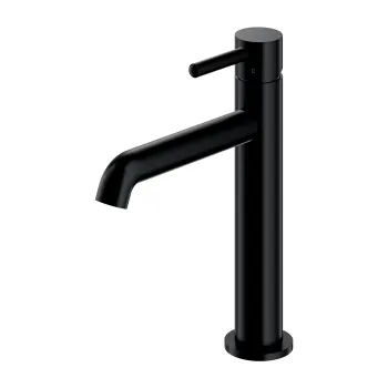 Vannas istabas izlietnes maisītājs OMNIRES Y, 23 cm, 25 mm kasetne, pusmatēts melns