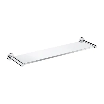 Vannas istabas plaukts Omnires MODERN PROJECT, 55 cm, stikla, pulēts hroms MP60930CR