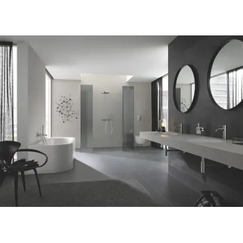 Dušas galva Grohe Rainshower, 38 cm kronšteins, supersteel, 26066DC0 NEW