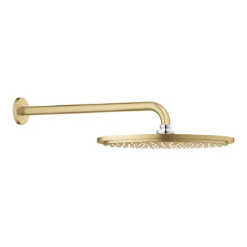 Dušas galva Grohe Rainshower Cosmopolitan 310, ar kronšteinu 38 cm, matēta Cool Sunrise, 26066GN0 NEW