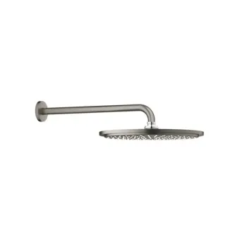 Dušas galva Grohe Rainshower Cosmopolitan 310, ar kronšteinu 38 cm, matēta tumšā grafīta, 26066AL0 NEW