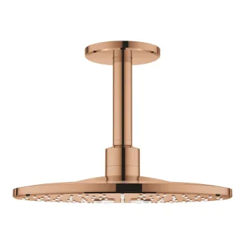Dušas galva Grohe Rainshower SmartActive 310, ar kronšteinu 14 cm, 2 režīmi, Warm Sunset, 26477DA0 NEW