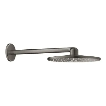Dušas galva Grohe Rainshower SmartActive 310, ar kronšteinu 43 cm, 2 režīmi, matēta Hard Graphite, 26475AL0 NEW