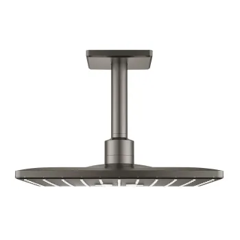 Dušas galva Grohe Rainshower SmartActive Cube 310, kronšteins 14 cm, 2 režimi, matēta Hard Graphite, 26481AL0 NEW