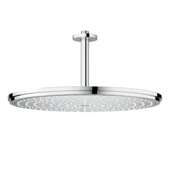Dušas galva Grohe Rainshower, diametrs 40 cm, kronšteins 14 cm, hroms, 26256000 NEW