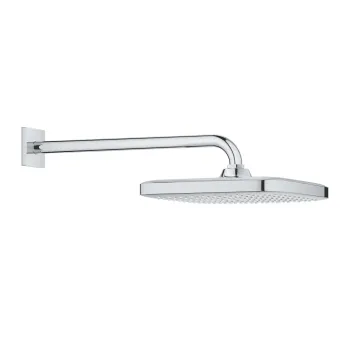 Dušas galva Grohe Tempesta Cube 25x25 cm, ar kronšteinu 38 cm, hroms, 26682000 NEW