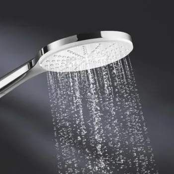 Dušas klausule Grohe Rainshower SmartActive 150, 3 režīmi, Moon White, 9.5 l/min, 26554LS0 NEW