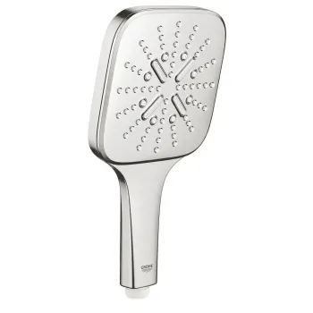 Dušas klausule Grohe Rainshower SmartActive Cube 130, 9.5 l/min, 3 režīmi, supersteel, 26582DC0 NEW